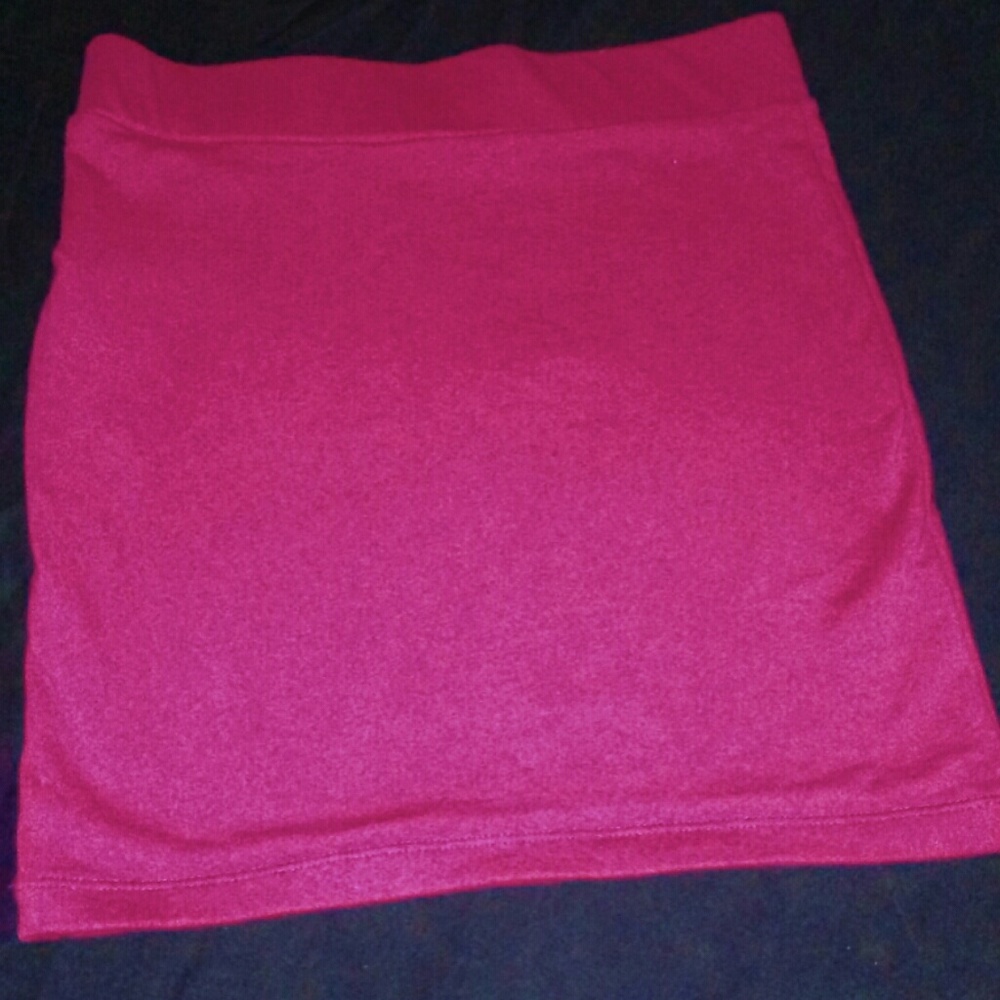 Hot Pink Mini Skirt
